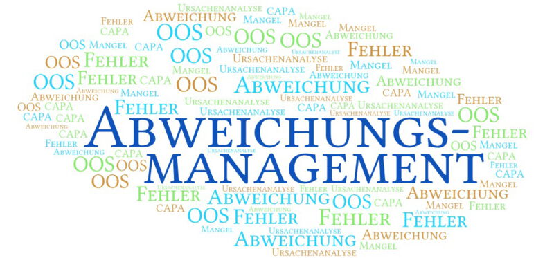 Das Abweichungsmanagement spielt eine zentrale Rolle im Qualitätssystem.