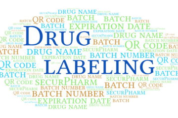 An important component of drug labeling is the use of automatic identification technologies such as barcodes and QR codes, such as those used in the securPharm system.