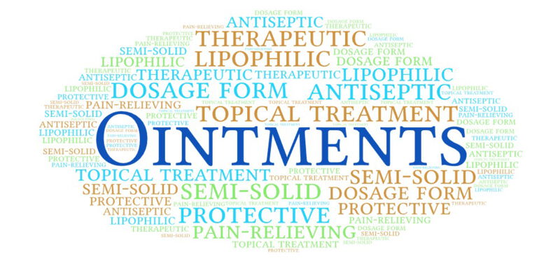 Ointments can be nourishing or protective. If ointments contain an active pharmaceutical ingredient, they can also be used to treat skin diseases or relieve pain, for example.