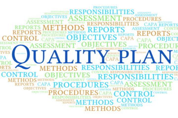 The quality plan forms the basis for the continuous improvement of the quality system.