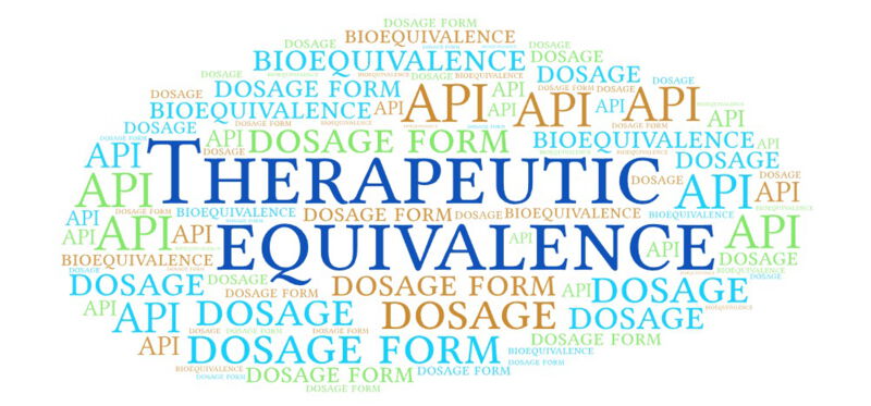 Drugs may have different brands or manufacturers, but are recognized as equivalent if they are therapeutically equivalent and can therefore be used interchangeably.
