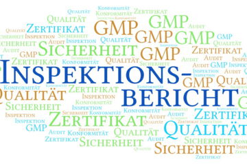 Inspektionsbericht bei GMP-Inspektionen