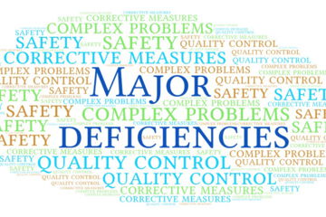 Major deficiencies are indicators of complex problems. They must be rectified so that they do not develop into critical deficiencies.