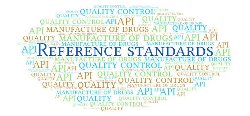 Reference standards are used to calibrate analytical methods and in principle, they therefore serve as reference material. They can be employed in various areas of drug manufacturing and quality control.