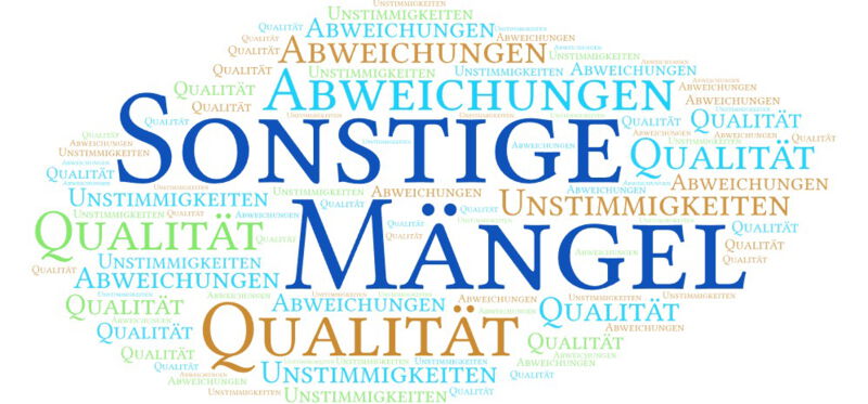 Sonstige Mängel bei GMP-Inspektionen