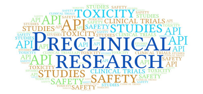 The goal of preclinical studies is to assess the safety, toxicity and potential efficacy of the active pharmaceutical ingredient or procedure being studied.